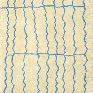 Contemporary American hooked rug, design 6002