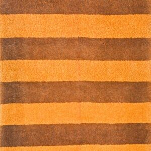 Contemporary American hooked rug, design 6003