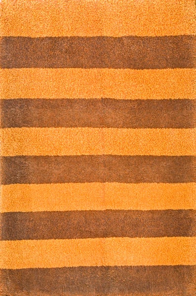 Contemporary cotton pile rug, design 6003 1 Contemporary american hooked rug, design 6003