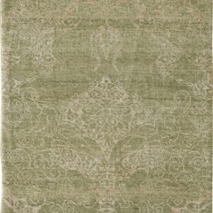 Contemporary American hooked rug, design 6113