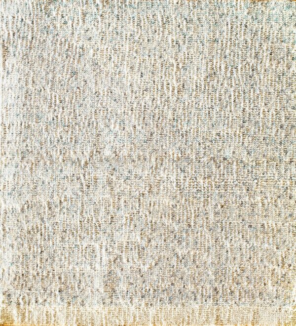 Contemporary wool pile rug, design 6116 1 Contemporary american hooked rug, design 6116