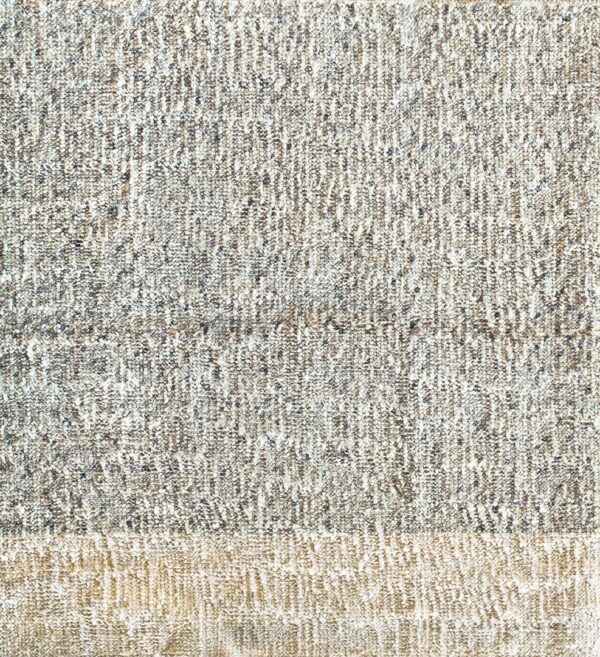Contemporary wool pile rug, design 6117 1 Contemporary american hooked rug, design 6117