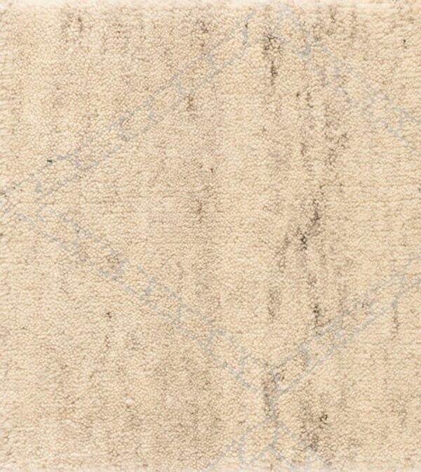 Contemporary wool pile rug, design 6119c 1 Contemporary american hooked rug, design 6119c