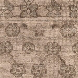 Contemporary American hooked rug, design 6122A