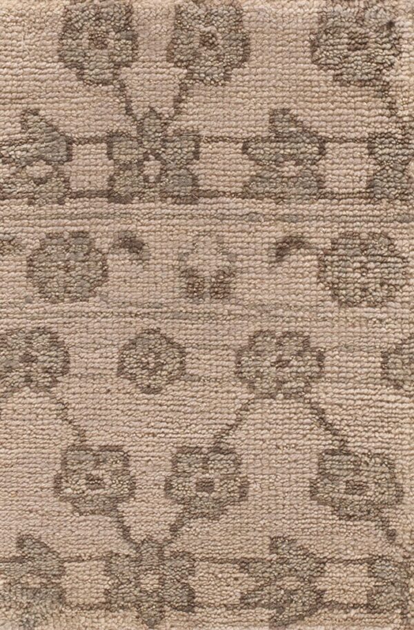 Contemporary wool pile rug, design 6122a 1 Contemporary american hooked rug, design 6122a