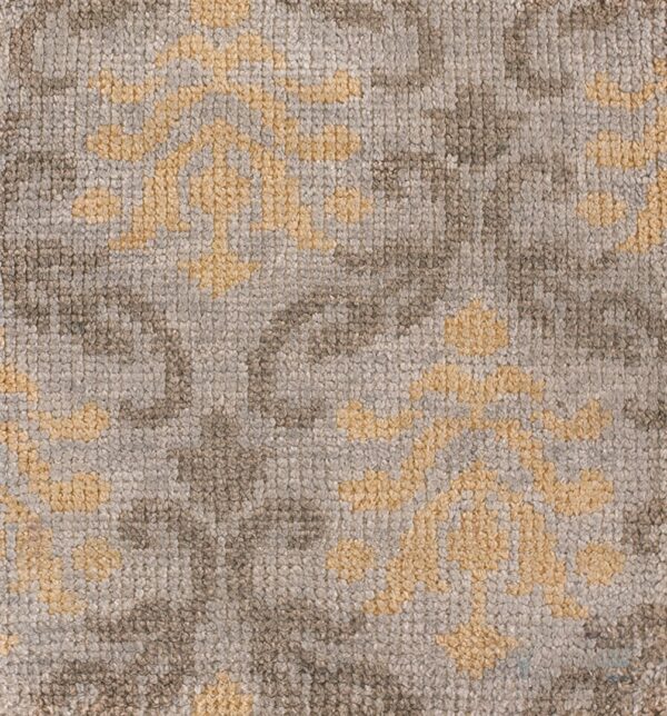 Contemporary wool pile rug, design 6124a 1 Contemporary american hooked rug, design 6124a