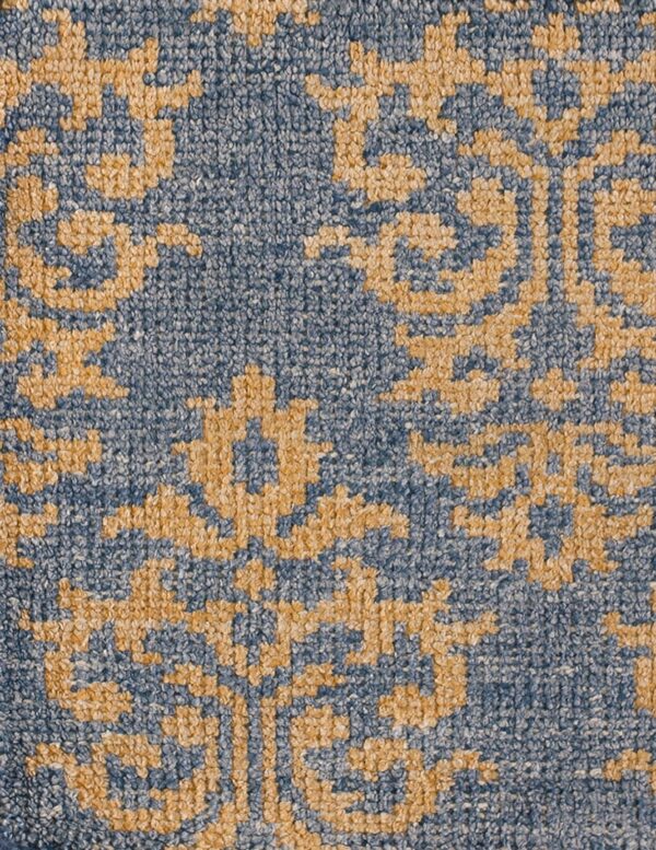 Contemporary wool pile rug, design 6126a 1 Contemporary american hooked rug, design 6126a