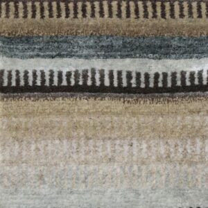 Contemporary American hooked rug, design 6134B