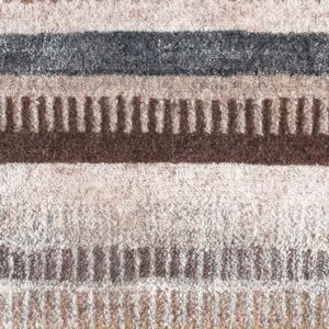 Contemporary American hooked rug, design 6134C