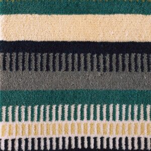 Contemporary American hooked rug, design 6134F