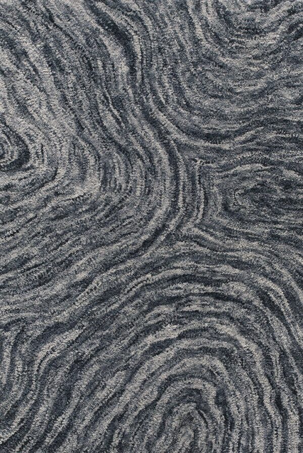 Contemporary wool pile rug, design 6136a 1 Contemporary american hooked rug, design 6136a