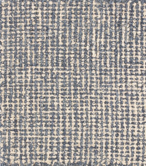 Contemporary wool pile rug, design 6140b 1 Contemporary american hooked rug, design 6140b