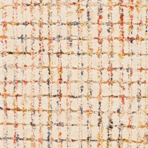 Contemporary American hooked rug, design 6142A