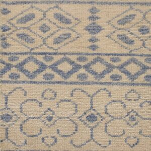 Contemporary American hooked rug, design 6146
