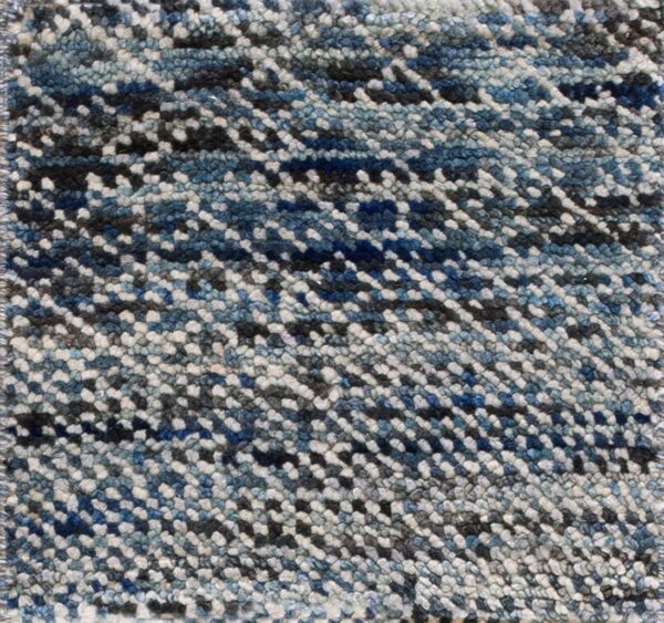 Contemporary wool pile rug, design 6153c 1 Contemporary american hooked rug, design 6153c
