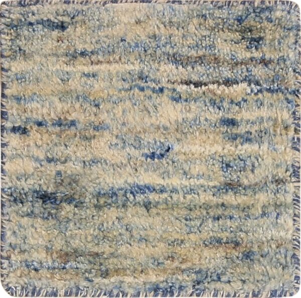 Contemporary wool pile rug, design 6159b 1 Contemporary american hooked rug, design 6159b