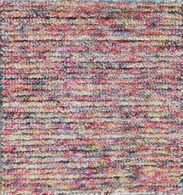 Contemporary wool pile rug, design 6201w 1 Contemporary american hooked rug, design 6201w