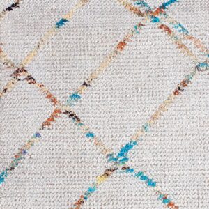 Contemporary American hooked rug, design 6203A