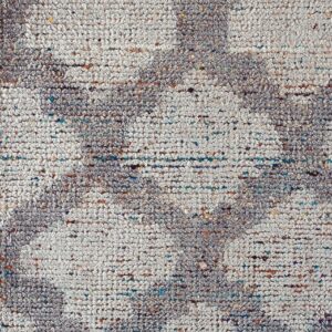 Contemporary American hooked rug, design 6204A