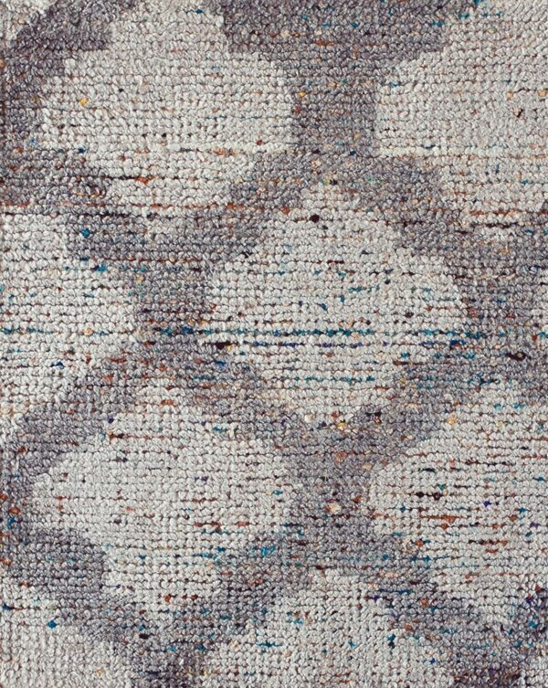 Contemporary wool pile rug, design 6204a 1 Contemporary american hooked rug, design 6204a