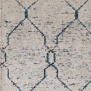 Contemporary American hooked rug, design 6209A