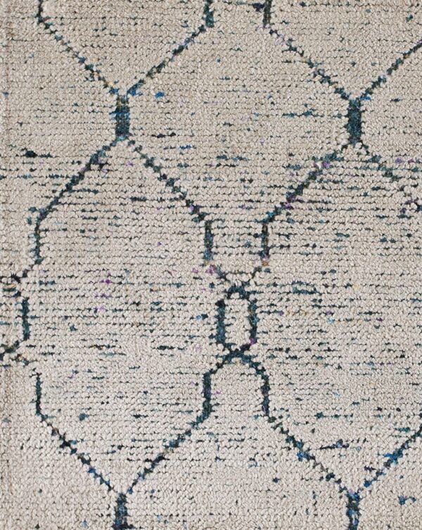 Contemporary american hooked rug, design 6209a