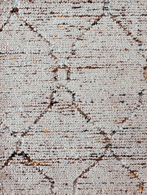 Contemporary wool pile rug, design 6209b 1 Contemporary american hooked rug, design 6209b