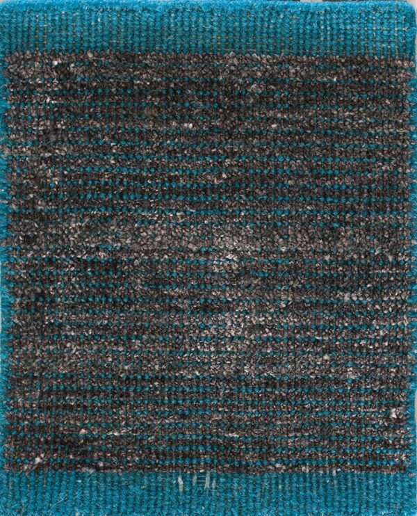 Contemporary american hooked rug, design 6210a