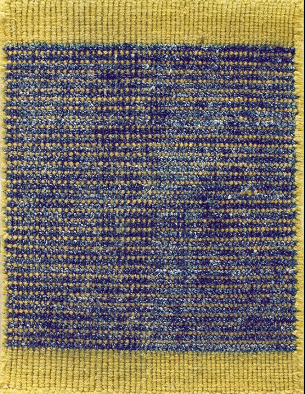 Contemporary wool pile rug, design 6210b 1 Contemporary american hooked rug, design 6210b