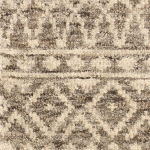 Contemporary American hooked rug, design 6213A