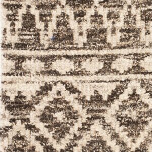Contemporary American hooked rug, design 6213B