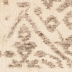 Contemporary American hooked rug, design 6215A