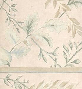 Contemporary American hooked rug, design 9002