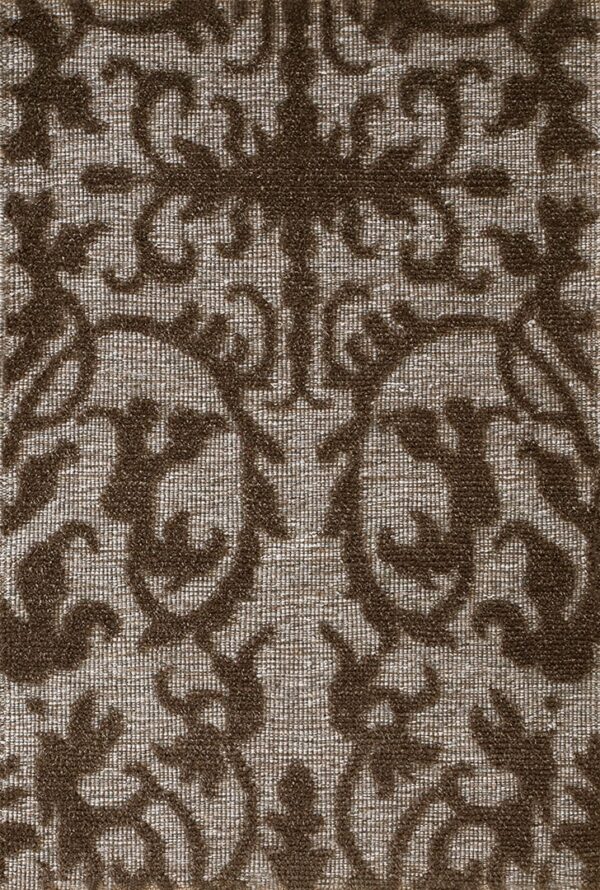 Contemporary high-low pile rug, design 9023b2 1 Contemporary american hooked rug, design 9023b