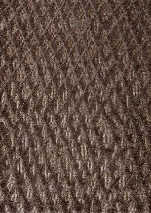 Contemporary high-low pile rug, design 9030 1 Contemporary american hooked rug, design 9030