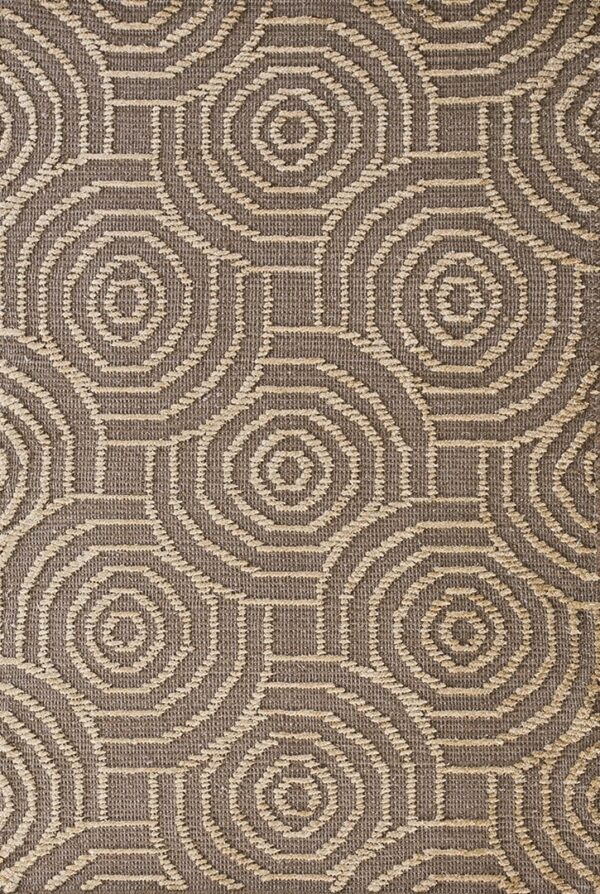 Contemporary american hooked rug, design 9033