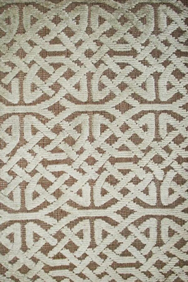 Contemporary american hooked rug, design 9035