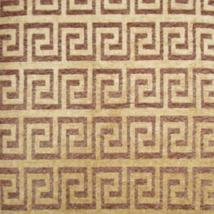 Contemporary American hooked rug, design 9037