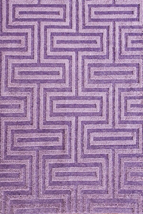 Contemporary american hooked rug, design 9038