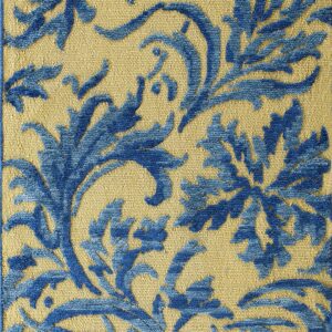 Contemporary American hooked rug, design 9040