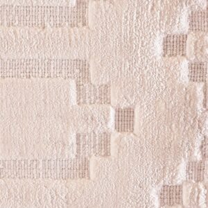 Contemporary American hooked rug, design 9045