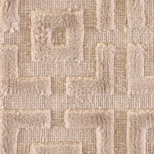 Contemporary American hooked rug, design 9047A