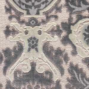 Contemporary American hooked rug, design 9048