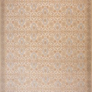 Contemporary American hooked rug, design 9052