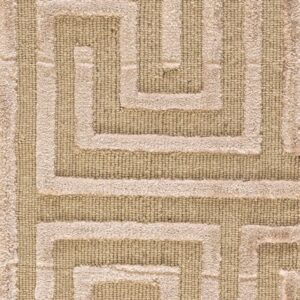 Contemporary American hooked rug, design 9054