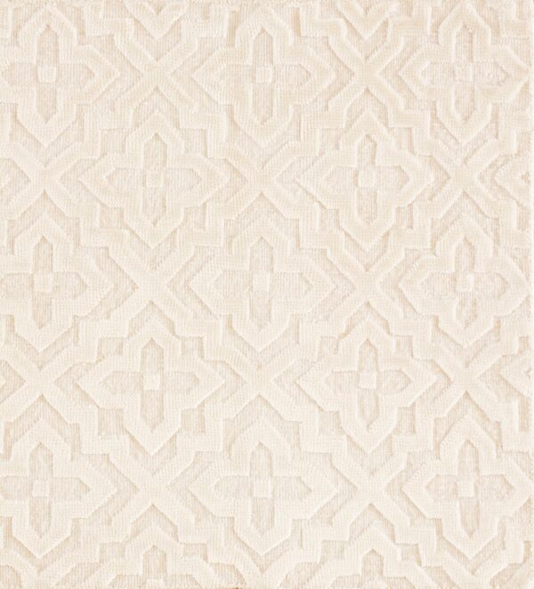 Contemporary high-low pile rug, design 9071 1 Contemporary american hooked rug, design 9071