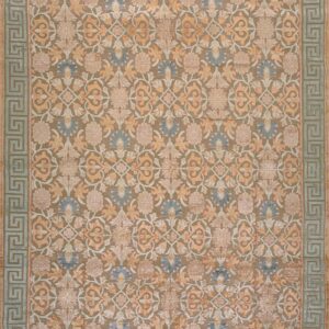 Contemporary American hooked rug, design 9079B