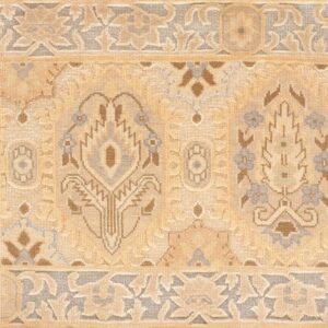 Contemporary American hooked rug, design 9080