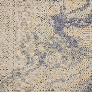 Contemporary American hooked rug, design 9084A
