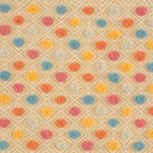 Contemporary American hooked rug, design 9085B